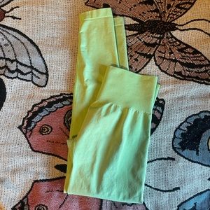 NVGTN Neon Lime Green Leggings